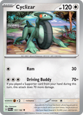 Pokemon TCG: Paradox Rift card - Cyclizar.