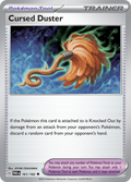 Pokemon TCG: Paradox Rift card - Cursed Duster.