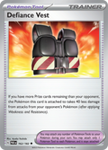 Pokemon TCG: Paradox Rift card - Defiance Vest.