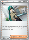 Pokemon TCG: Paradox Rift card - Rika.