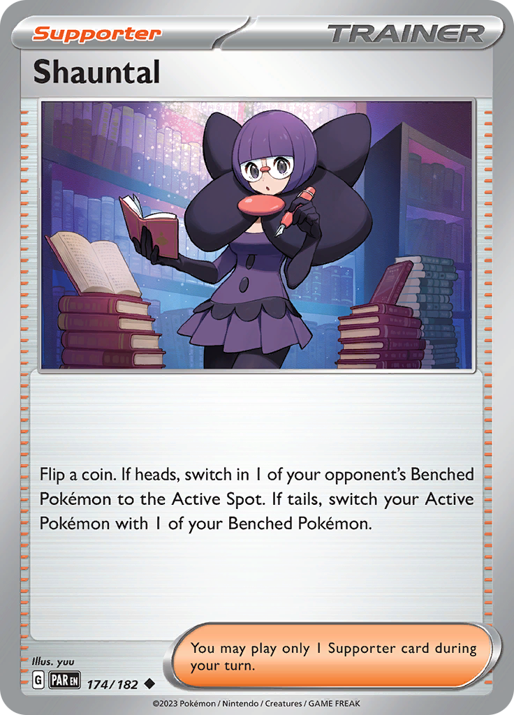 Pokemon TCG: Paradox Rift card - Shauntal.