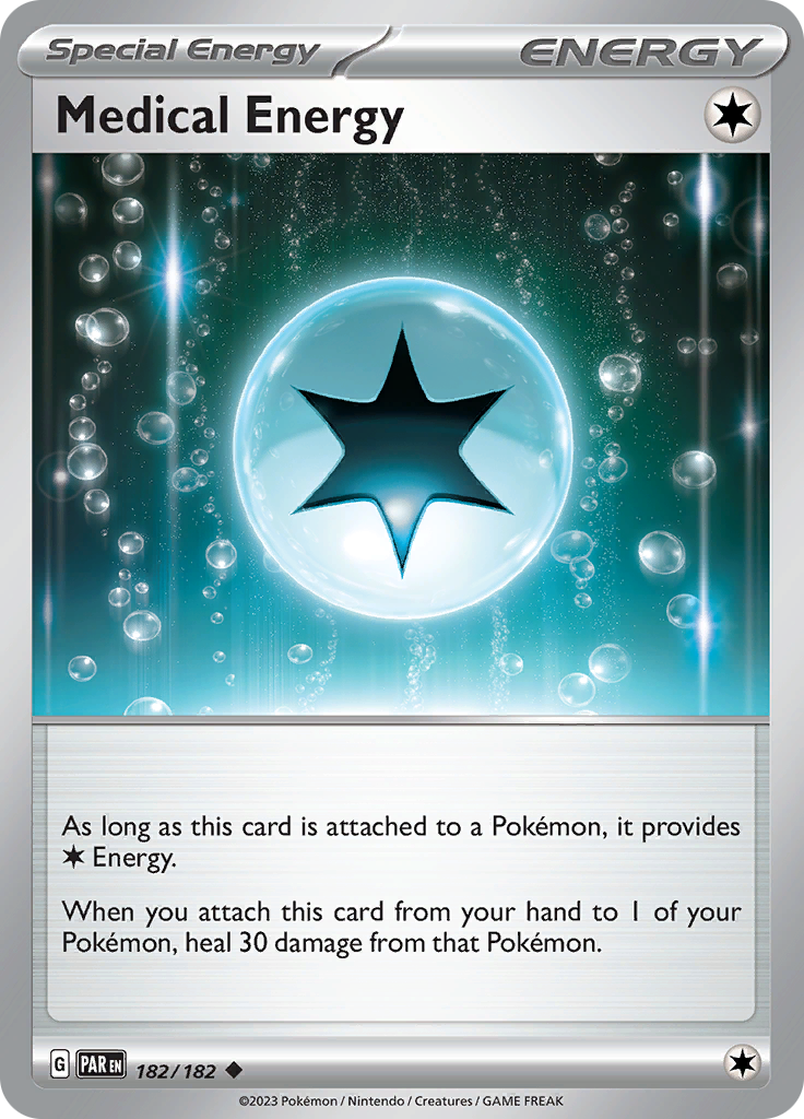 Pokemon TCG: Paradox Rift card - Medical Energy.